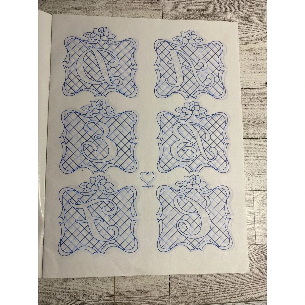 Alphabet Transfer Collection Craftways Corporation 1992 Iron-on Patterns Booklet
